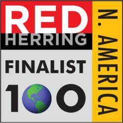 Red Herring's Top 100 Americas award, a prestigious list honoring the year’s most promising private technology companies in North America.